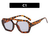 Gafas de sol irregulares de doble haz 2023 nuevas gafas de sol retro con personalidad gafas de sol de tendencia de celebridades de internet - details 3