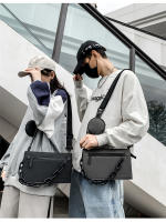 Nuevos bolsos para hombres y mujeres, bolsos de cadena personalizados de moda, bolsos de mensajero de hombro neutros y versátiles de moda, bolsos cuadrados pequeños. - details 26