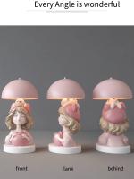 Adornos de lámparas de mesa para niñas, decoración de lámparas nocturnas en el dormitorio de la Sala de estar - details 10