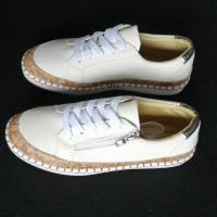 Zapatos con cordones para mujer, zapatos planos informales con estampado para mujer - details 6
