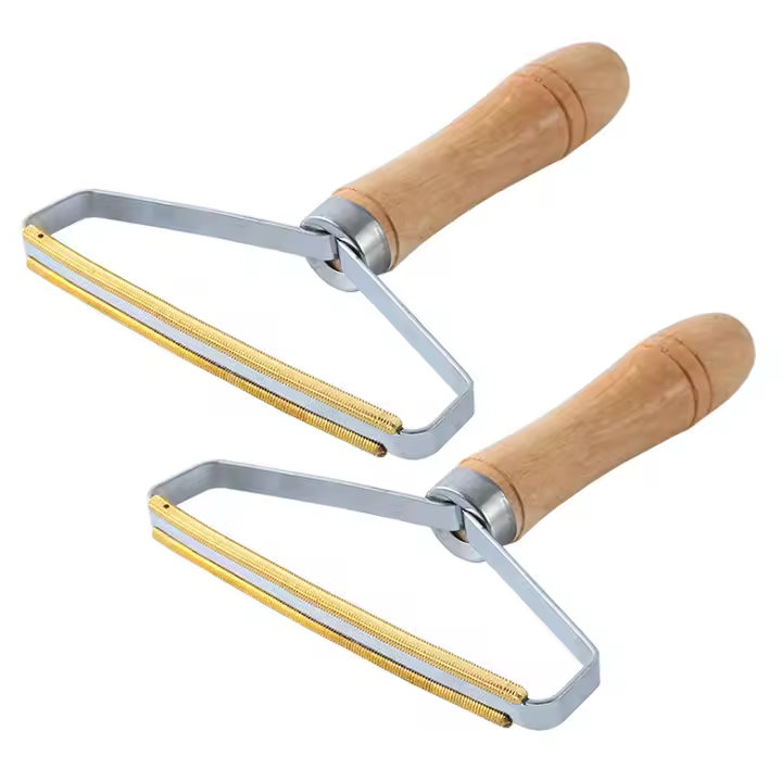 Juego de 2 Piezas de Quita Pelusas, Quita Pelusas Manual, Afeitadora Reutilizable, portátil, pa - 1