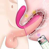 Vibradores de doble penetración consolador portátil estimulador de clítoris punto G femenino juguete sexual con Control remoto para mujeres parejas adultos 18 - details 3