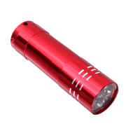 Mini lámpara Led para uñas de Gel, 9 linternas LED, secador de portabilidad, herramientas de arte de uñas hine, luz UV - details 8