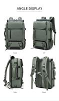 Mochila de Viaje Impermeable 16 Pulgadas Laptop de Negocios con Bolsa para Zapatos - details 8