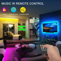 Tiras LED RGB Sincronizadas Con Música Para TV Y Decoración De Habitaciones 5V USB Tira De Luz Adhesiva Para Iluminación Trasera De TV Y Dormitorio - details 0