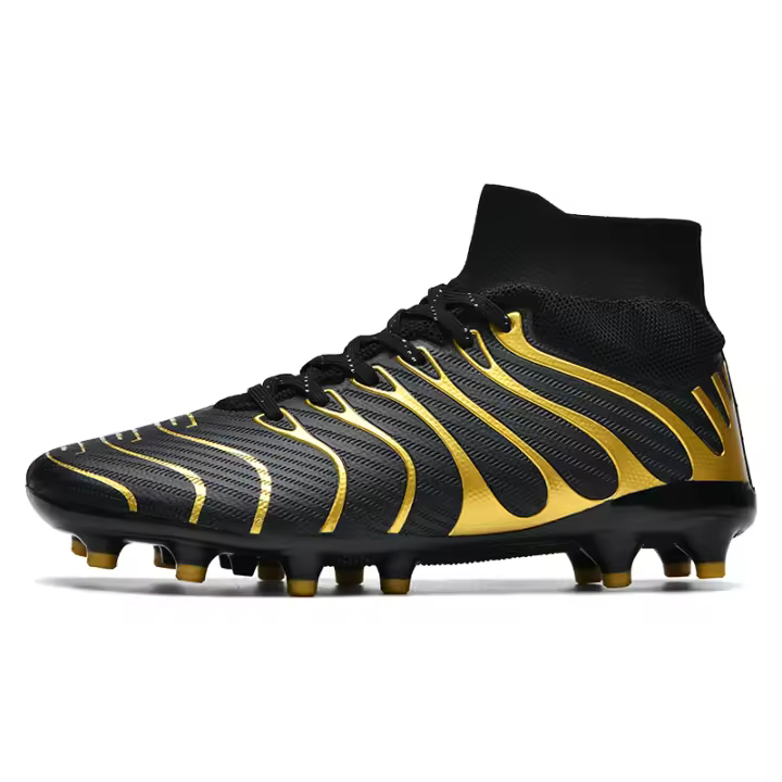 Zapatillas de Fútbol de Cuero de Alta Comodidad Suela de Goma Natural Antideslizantes - 1