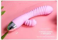 Leten-vibrador 2 en 1 para lamer hine, estimulador de clítoris para mujer, punto G, potente consolador Vibro, varita, succionador de clítoris femenino, Juguetes sexuales para adultos - details 5