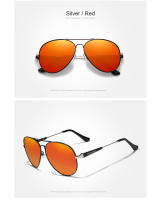 KINGSEVEN-gafas de sol de aluminio para hombre y mujer, lentes polarizadas con montura de piloto, espejo antideslumbrante, para pesca, 7929 - details 7