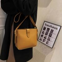 Bolso cuadrado de cuero PU de gran capacidad, bolso de hombro Simple que combina con todo de estilo coreano, bolso de almacenamiento, bolso de mano cuadrado Ins para exteriores - details 7