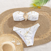 Bandeau de Concha Marina Bikini Traje de Baño Sexy para Mujeres Estilo Biquini Brasileño - details 9