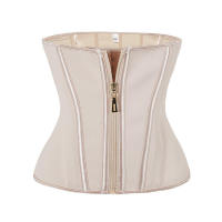 Faja moldeadora de cintura doble SP Moroccan Latex Colombianas con compresión BBL, control abdominal, pecho suelto y 13 varillas de acero. - details 5