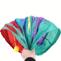 Túnel plegable para gatos, artículos para mascotas, túnel de juego, cubo de perforación transpirable, papel resistente para uso en interiores - details 0