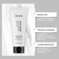 Hidrata y nutre el cabello, limpia el cuero cabelludo, mascarilla para el cuidado del cabello naturalmente esponjosa, suave y brillante - details 4