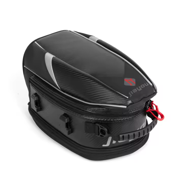 Equipaje Deportivo de Motocicleta Impermeable Bolsa de Asiento Trasero 20-35L - 1