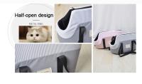 Mochila De Transporte para perros y gatos pequeños, bolso de viaje transpirable y cómodo para exteriores, Chihuahua, portátil, d - details 7