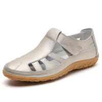 Sandalias Retro Nuevas 2025 Suela Suave Madre Velcro Zapatos Casuales para Mujer - details 3