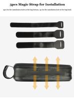 Bolsa impermeable para bicicleta de montaña, accesorios para viaje en carretera, marco frontal para tubo superior, bolsa para vástago de ciclismo, bolsa para teléfono móvil - details 8