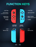 Joy Pad Joycons Gamepad para Nintendo Switch Joystick Bluetooth controlador de juego inalámbrico Joystick con consolas de videojuegos Trubo - details 13
