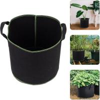 Bolsas de vivero de plantas transpirables no tejidas, ideales para cultivo de vegetales, jardinería, 5 uds. - details 1
