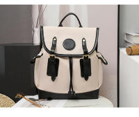 Mochila de lona vintage para mujer, mochila de viaje informal de gran capacidad, mochila escolar para estudiantes universitarios - details 4