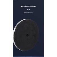 Espejo de maquillaje iluminado de 9 pulgadas con aumento, 3 colores, brillo y altura ajustables, 360 °   Rotación, espejo de aumento 10X - details 10
