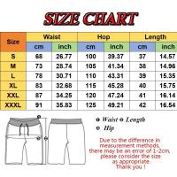 Pantalones cortos de entrenamiento para hombre 2 en 1 de doble capa de secado rápido para correr, Fitness, ropa activa atlética, estilo de patrón de camuflaje - details 0