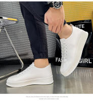 Zapatos de skate negros sin cordones para hombre, con punta redonda, informales, ligeros, deportivos y planos. - details 1