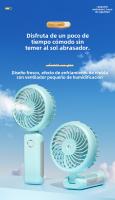 Ventilador de Refrigeración de Agua al Aire Libre Recargable USB Plegable de Mano - details 0