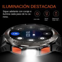 Reloj inteligente con GPS y pantalla AMOLED para hombre, resistente al agua hasta 30 metros, presión del aire, brújula y altitud - details 1