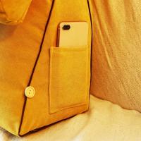 Silla de Cama Triangular con Cojín para Lectura y Descanso Decoración del Hogar Estilo de Silla de Oficina Perezoso - details 6