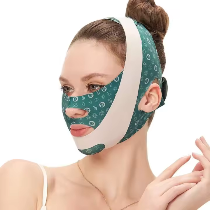 Herramienta de Cuidado de la Piel Facial de Levantamiento Máscara de Ocio para Reducir Papada - 1