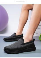 Nuevos zapatos deportivos de gran tamaño para hombre con malla transpirable y cómoda, zapatos deportivos de suela blanda, zapatos casuales de un pie - details 18