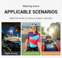 Scvcn gafas de sol polarizadas amarillas, visión nocturna, gafas de conducción, lentes antideslumbrantes, gafas para Conductor de bicicleta y motocicleta, UV400 - details 4