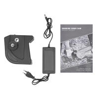Motosierra eléctrica con batería de 120 W y 8 pulgadas, minisierra de mano, potente, portátil - details 5