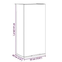 ¿Armarario de BA? O de pared color Roble Sonoma 32x20x67 cm - details 6