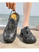 Zapatos de verano de gran tamaño para hombre, sandalias transpirables, zapatos casuales de malla, zapatos de viaje de fondo suave y hueco, zapatillas nuevas - details 5