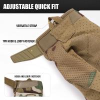 Guantes Tácticos de Pantalla Táctil Camo Equipo Antideslizante para Caza, Disparo, Ciclismo, Combate, Airtsoft, Senderismo, Acampar - details 6
