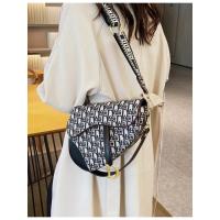 Bolso Bandolera Estampado Con Letras Para Mujer, Bolso Cruzado Informal, Bolso De Hombro Ancho Cómodo - details 4