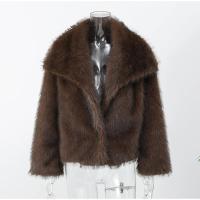 Abrigo de Piel Sintética Retro con Cuellos Largos Cálido y Grueso para Invierno - details 6