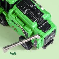 Cosechadora de simulación de granja, juguete de cosechadora, grúa, Tractor de juguete para niños, carrito de granjero, juguete, camión volquete de habilidades manuales - details 3