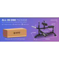 HVO Seated Raise hine: Home Gym Calf Workout hine Entrenamiento y ejercicio de piernas - details 8