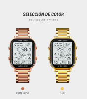 SKMEI-reloj Digital deportivo para hombre, cronómetro con contador de pasos, cálculo de calorías, Cuenta atrás, calendario - details 20