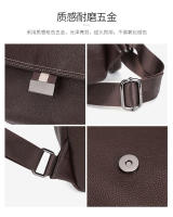 Mochila de cuero genuino para mujer, bolso de moda, bolsas de viaje antirrobo, estilo urbano, plegable, de cuero suave, bolso trasero vintage, bolsas impermeables, estilo punk, personalidad callejera - details 11