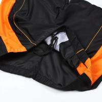 Pantalones cortos de playa holgados para hombre, bañadores térmicos simples negros de gran tamaño con ángulo plano, ropa deportiva informal, ropa de playa - details 9