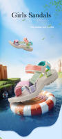 Sandalias de verano para niños, deportivas transpirables para niñas, zapatos de playa informales, cómodas suelas suaves, Sandalias antideslizantes a la moda para niños - details 2