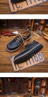 Zapatos de cuero de vaca puro de gama alta casual suela suave suela gruesa - details 8
