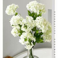 Flores artificiales de 69cm, 4 tenedores, Hortensia falsa, Flexible, multicolor, flores decorativas para el hogar - details 5
