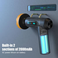 Pulidora inalámbrica para coche, máquina de pulido recargable por USB con 3 discos, lijadora eléctrica, máquina de encerado, accesorios para automóviles - details 11