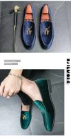 2023 nuevos zapatos casuales de cuero de los hombres respirables de moda del tamaño extra grande - details 9