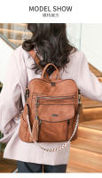 Tendencia de primavera PU Bolso para mujer Mochila para mujer Multifuncional - details 16